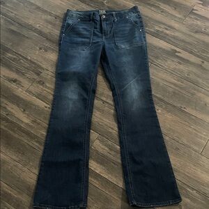 True Religion Dark Blue Flare Jeans